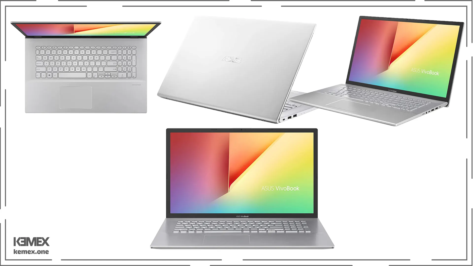  لپ تاپ ASUS VivoBook X712 برای برنامه نویسی