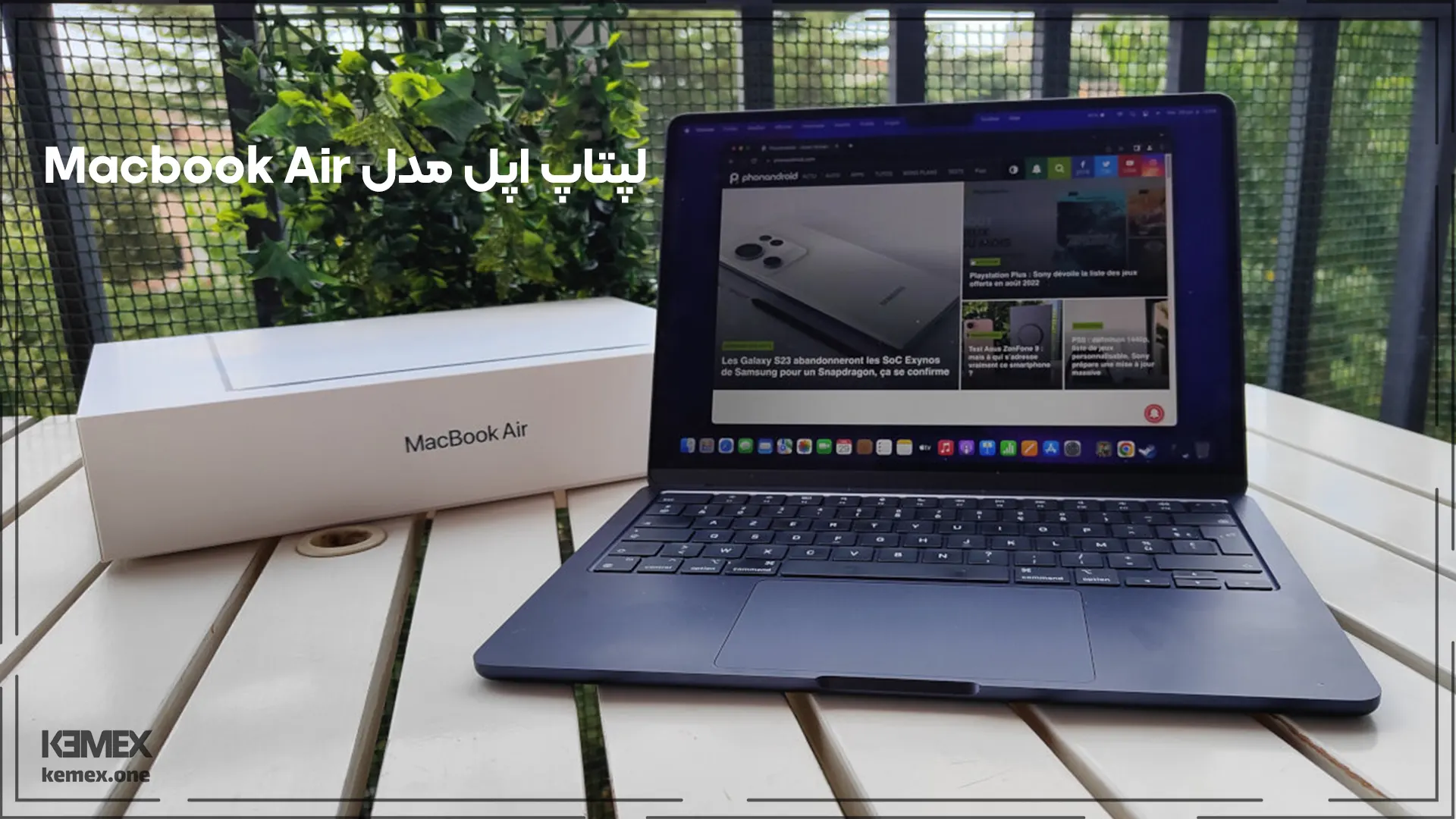 لپتاپ اپل مدل Macbook Air (M2,2022) برای برنامه نویسی