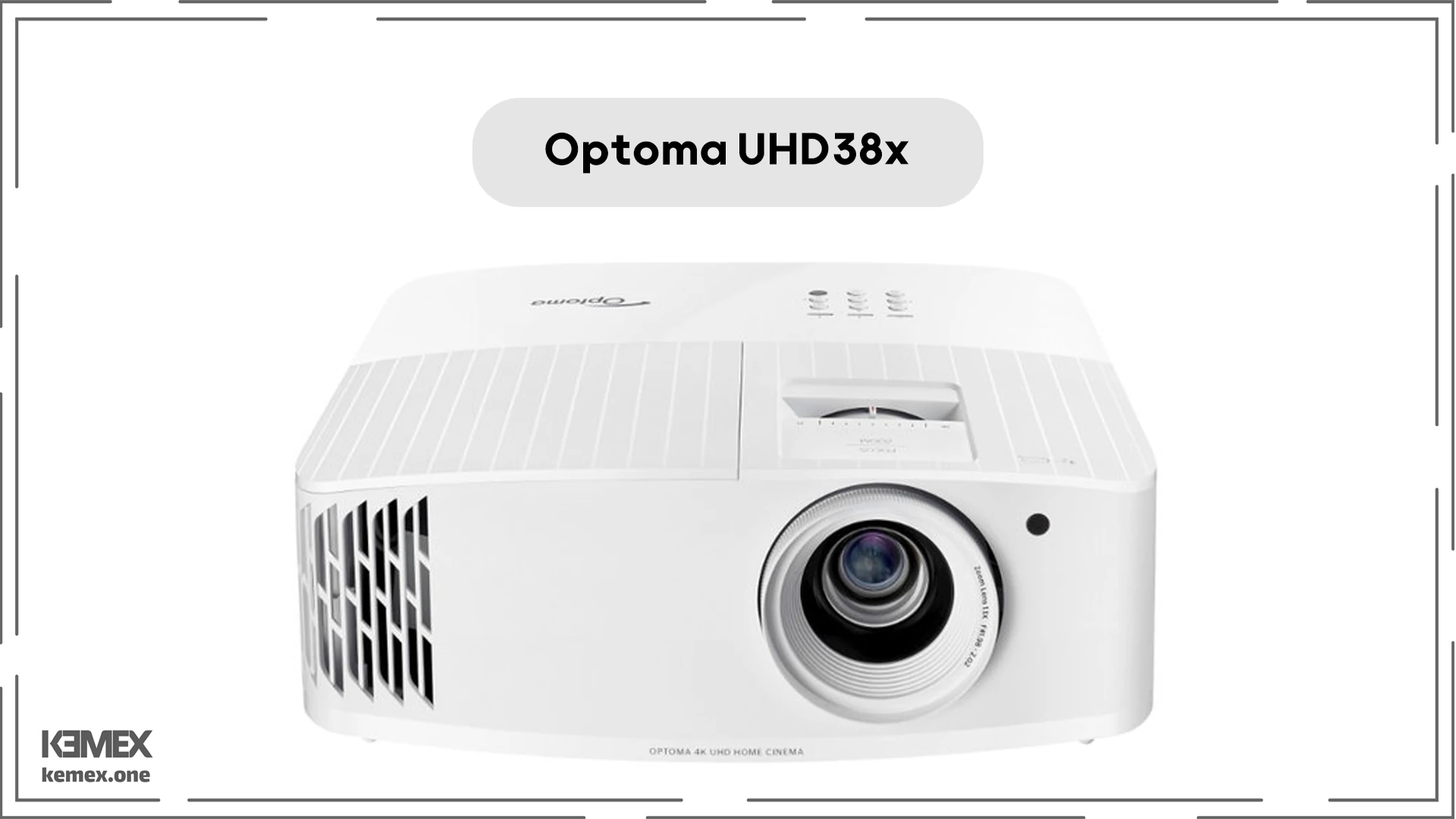 بهترین پروژکتور 4K: Optoma UHD38x