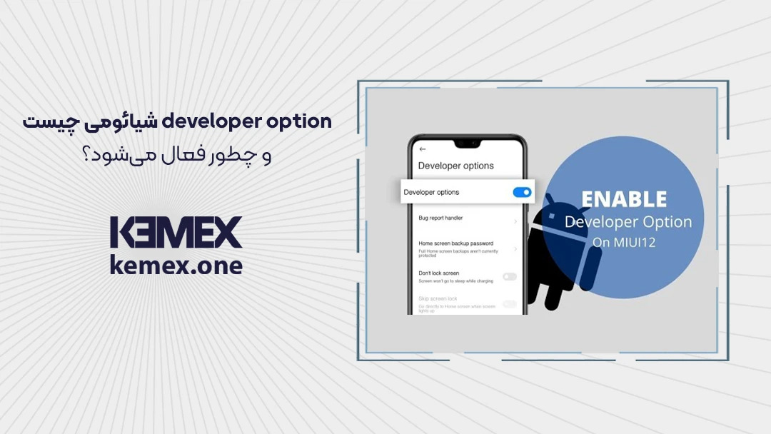 developer option شیائومی