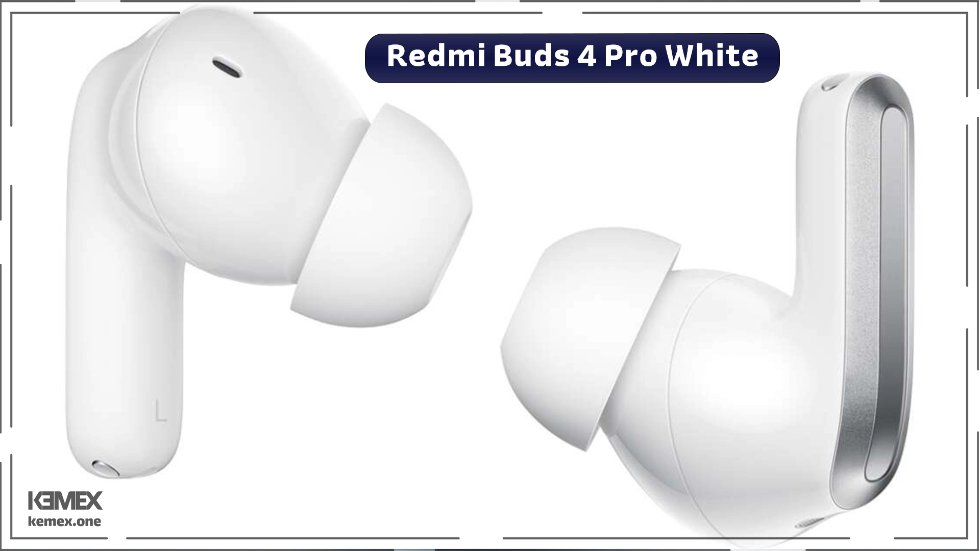 redmi buds 4 pro white از ایرپاد ها تا 2 میلیون