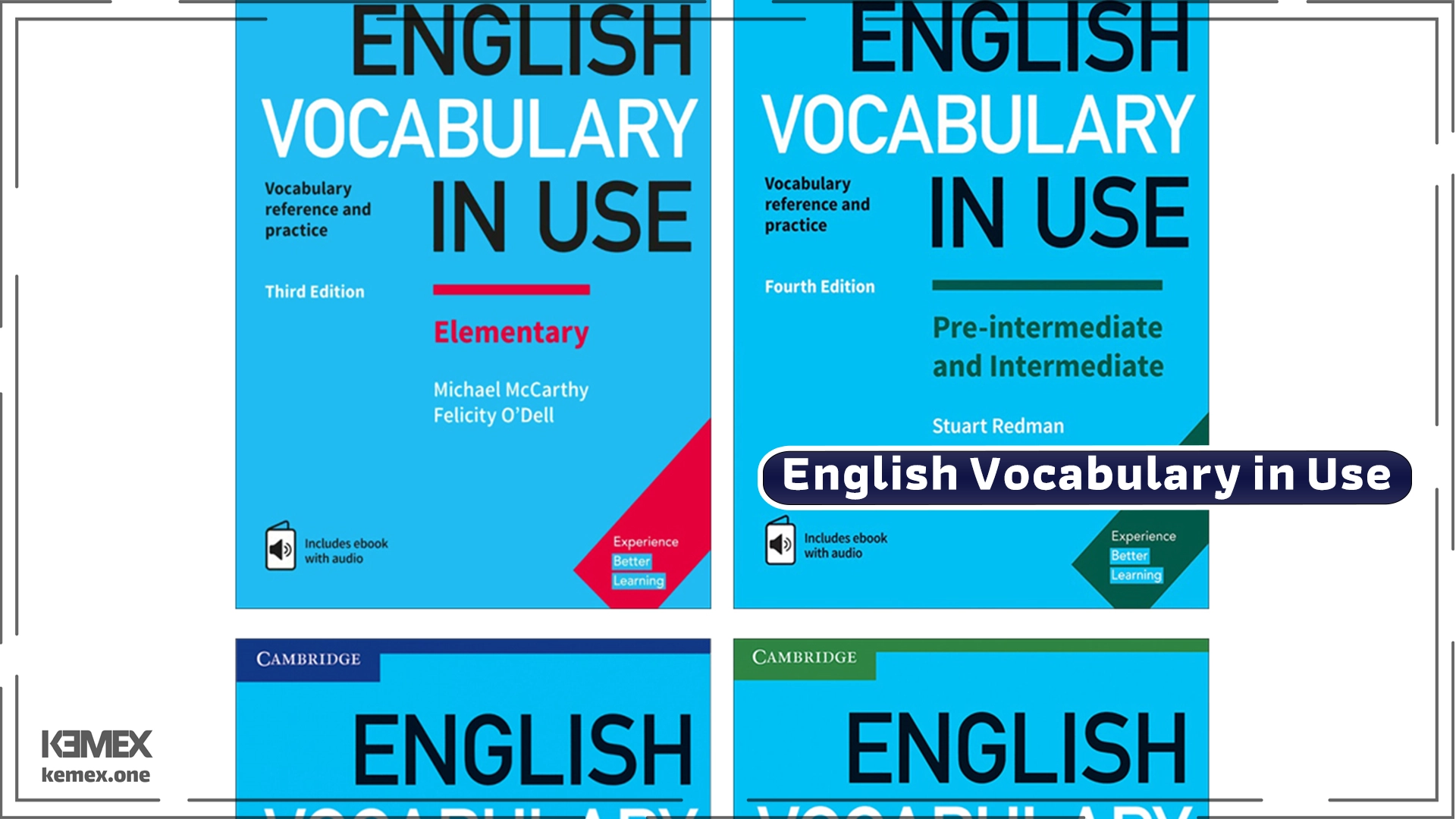 English Vocabulary in Use توسط Michael J. McCarthy, Felicity O'Dell متوسط
